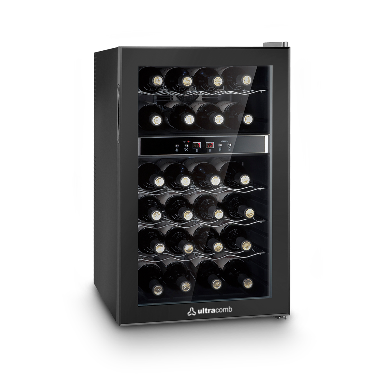 Cava Termoeléctrica 24 Botellas Doble Zona De Frío CV6024D