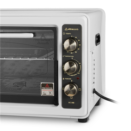 Horno Eléctrico 45 lts Doble Anafe UC-45ACN - Ultracomb