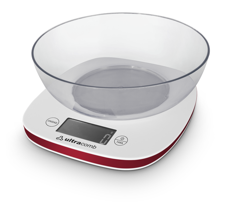 Balanza de cocina fashion con bowl