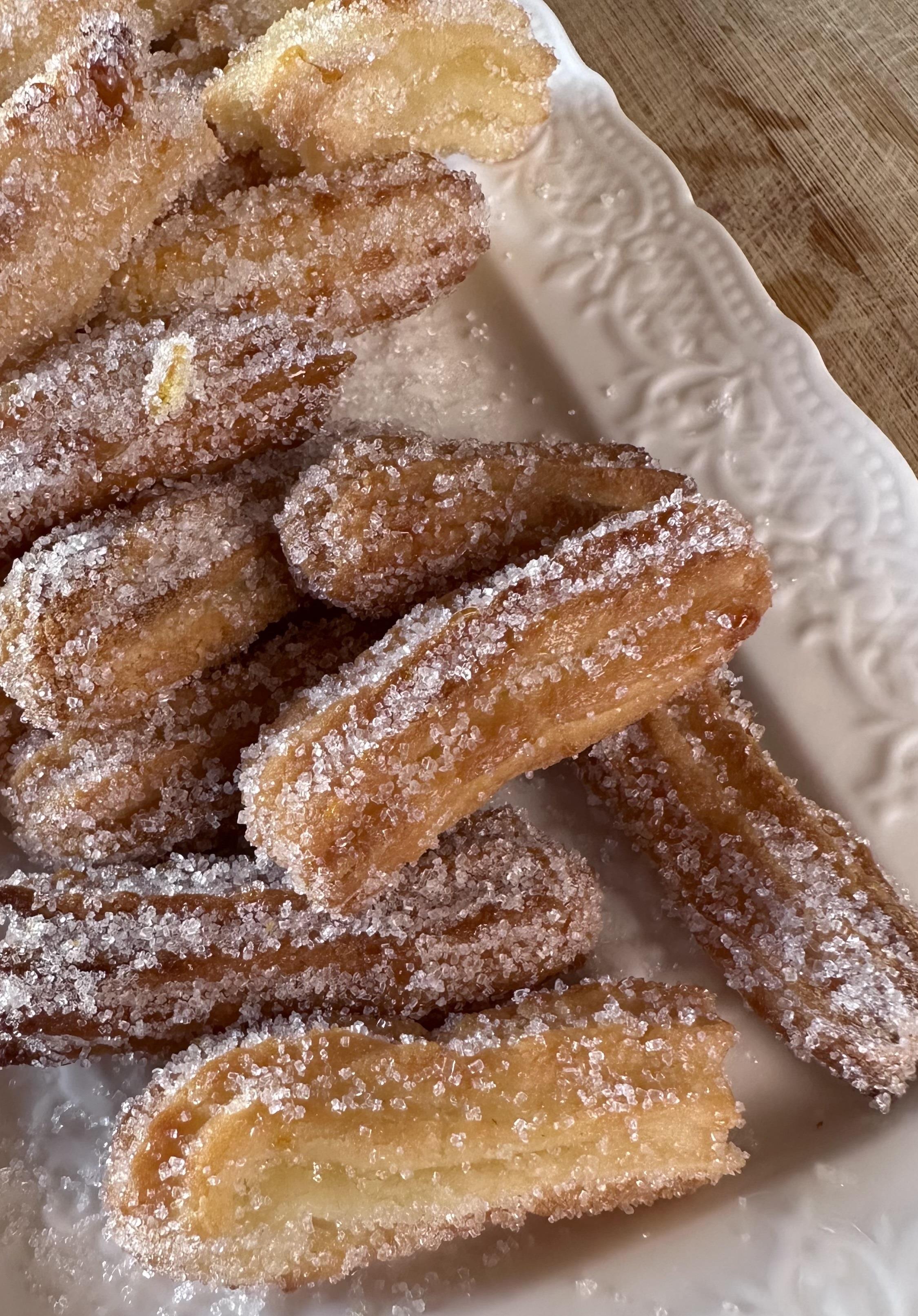 Churros sin aceite